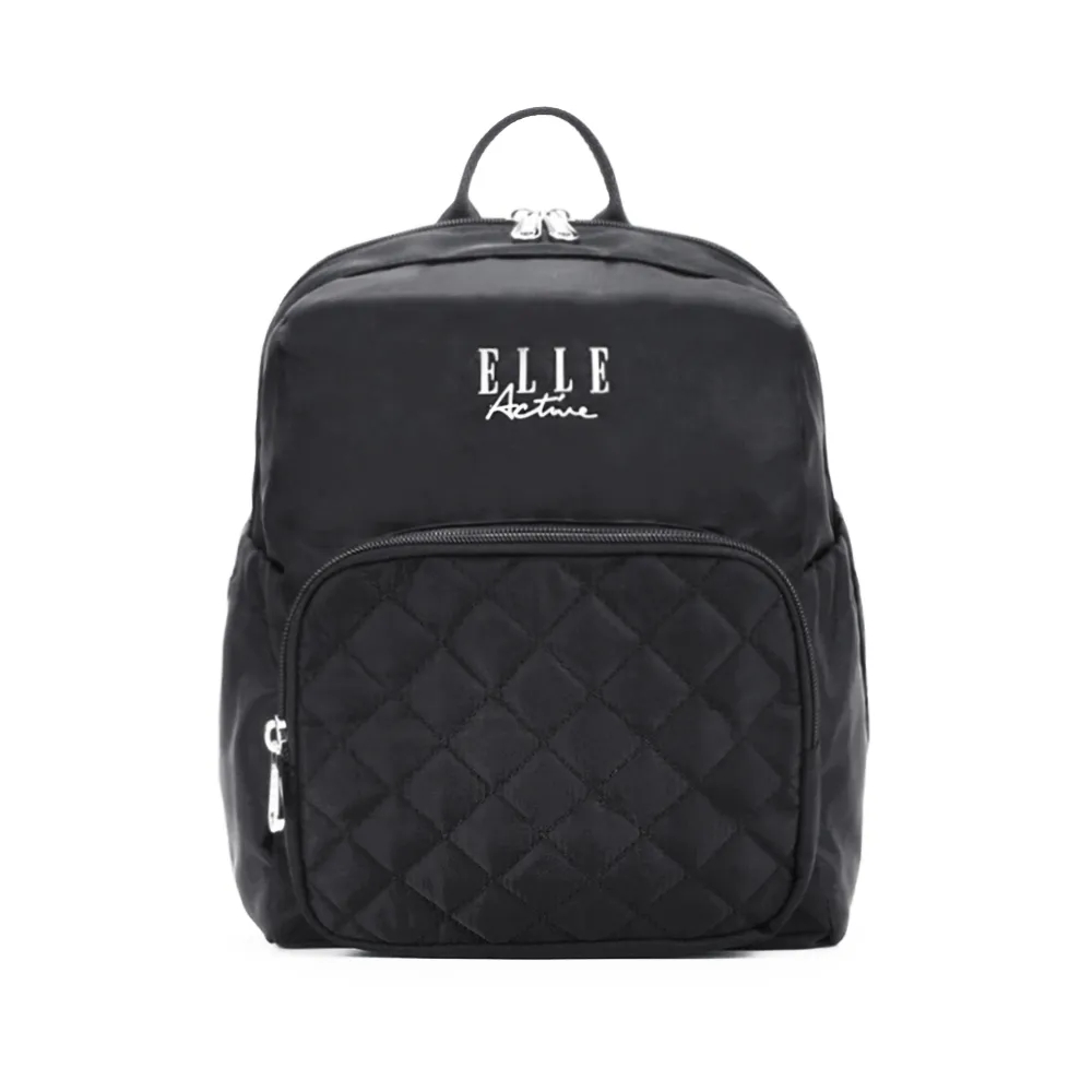 【ELLE ACTIVE】生活印記系列-後背包-小(黑色)
