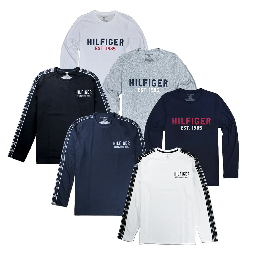 【TOMMY HILFIGER】TOMMY 男生 LOGO 大學T/經典長袖/T恤/滿版(多款可選)