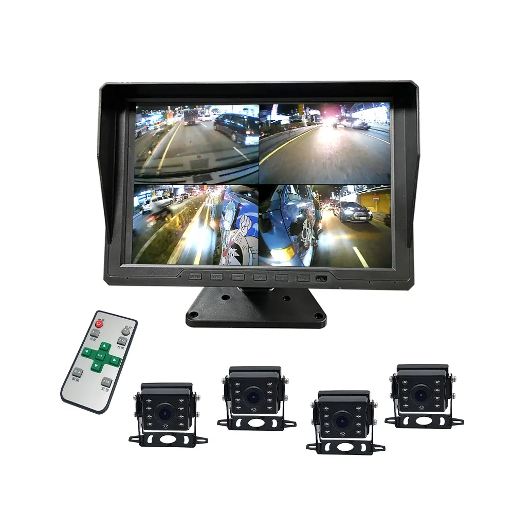 【任e行】VX7 10吋一體機  四路行車視野輔助系統 行車紀錄器 大貨車 客運專用(一體機)