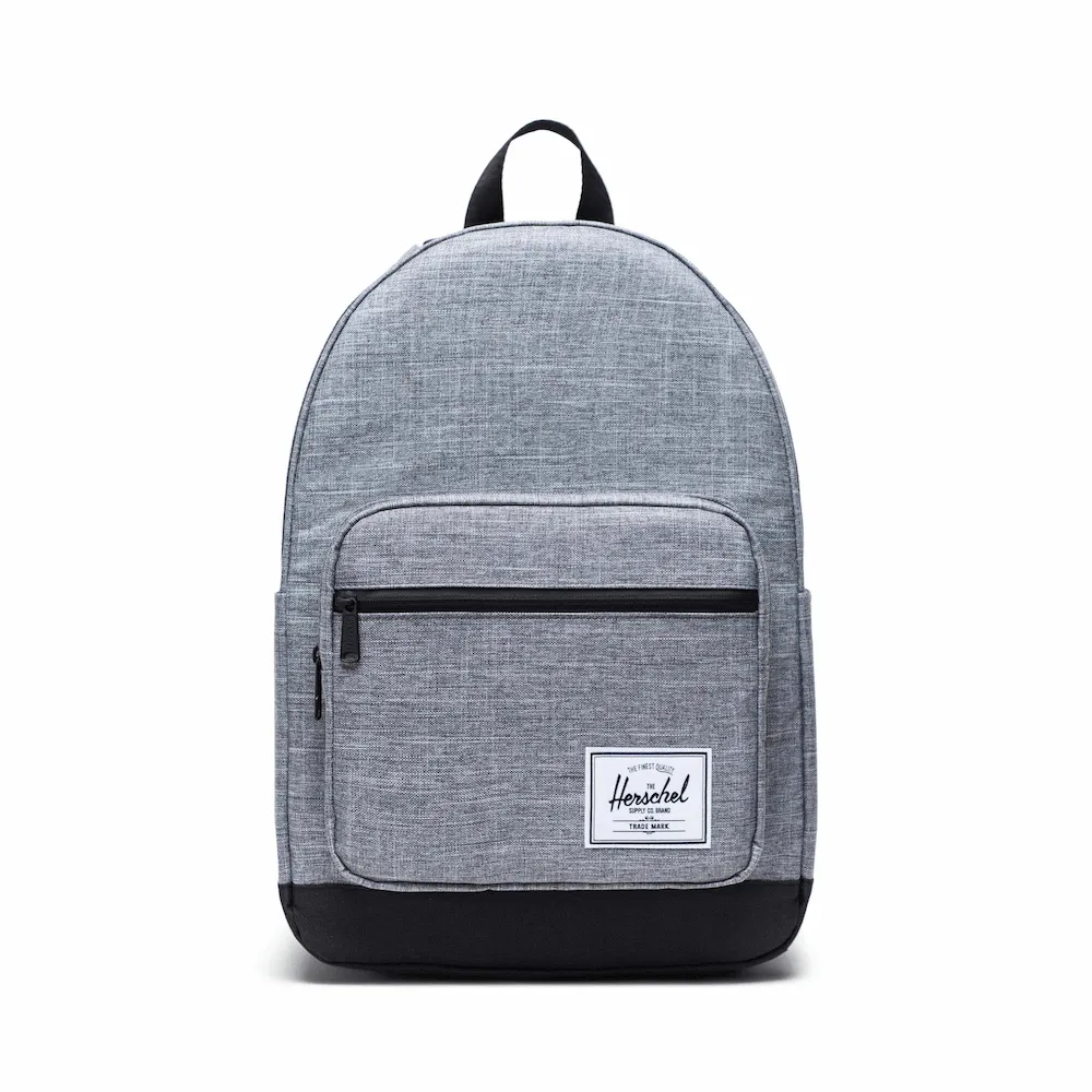 【Herschel】雙11 官方直營16吋筆電包 Pop Quiz 25L 後背包-灰