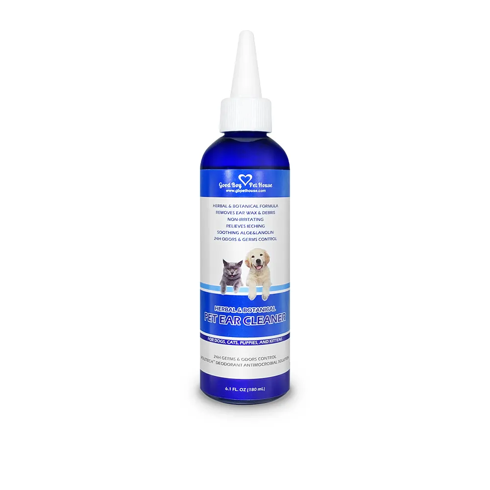 【GBPH 好寶貝】草本植萃極淨寵物潔耳液 180ML 犬貓通用(耳朵清潔/去耳垢/植萃精華/去除臭味/調節皮脂分泌)