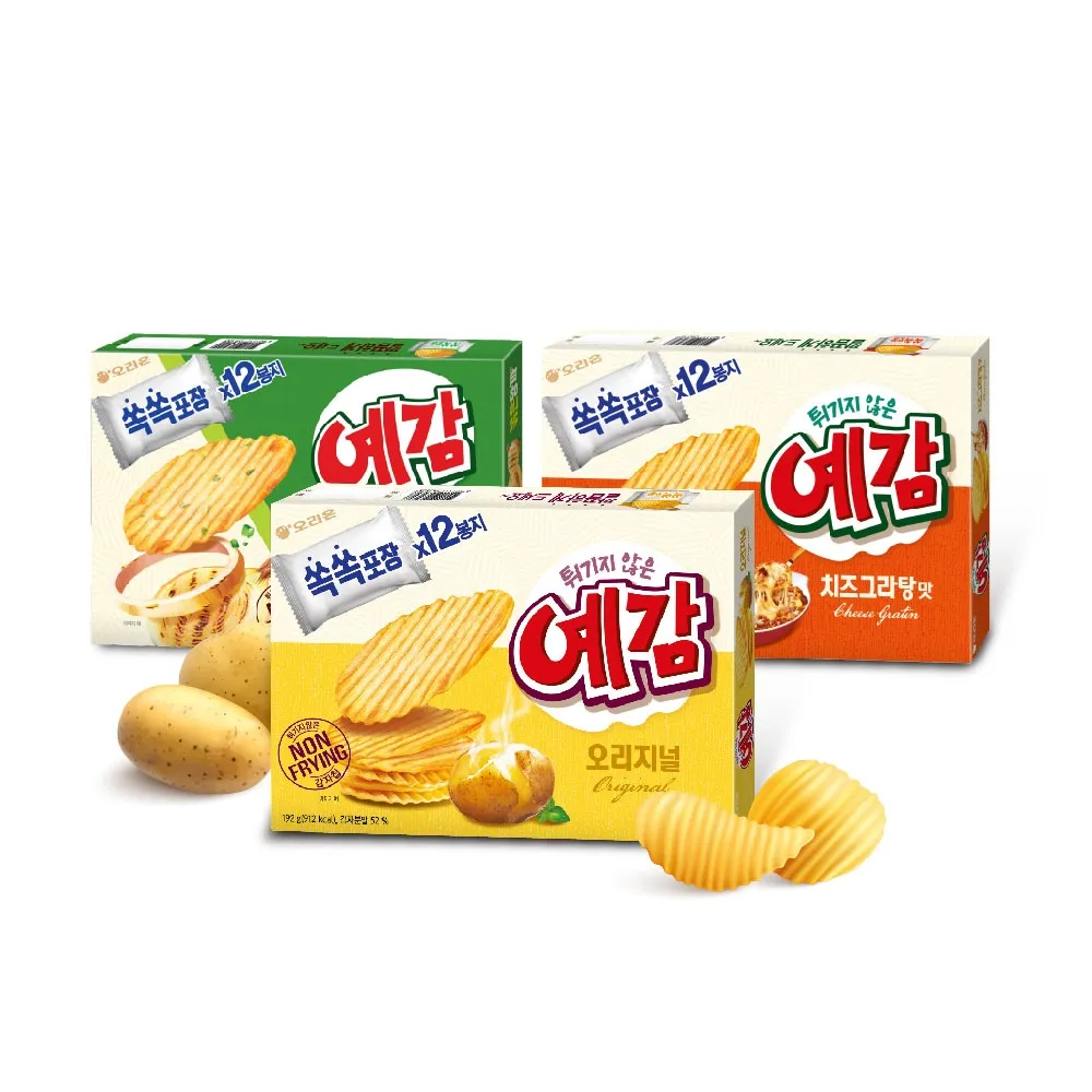 【好麗友】預感香烤洋芋片家庭號X6盒(原味)