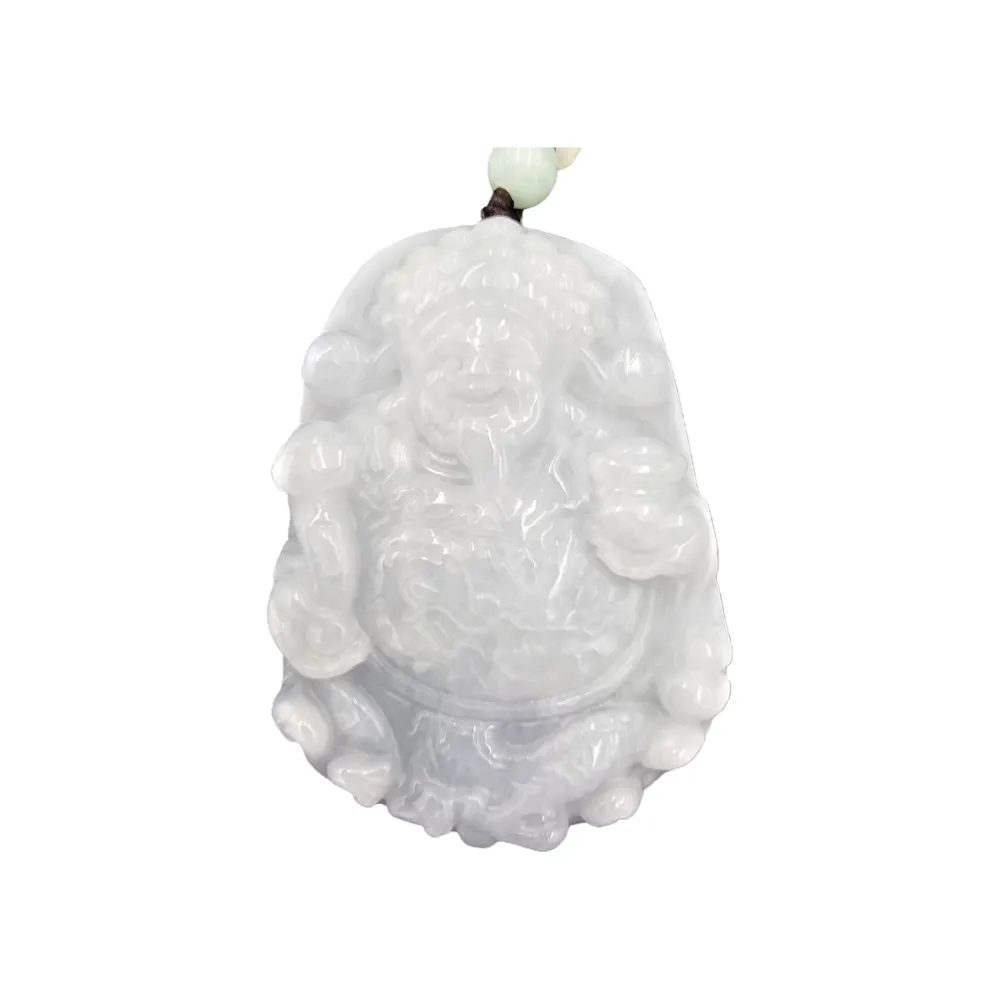 【藏古祥館】翡翠 財神爺 SBA21 (宗教開運  翡翠)