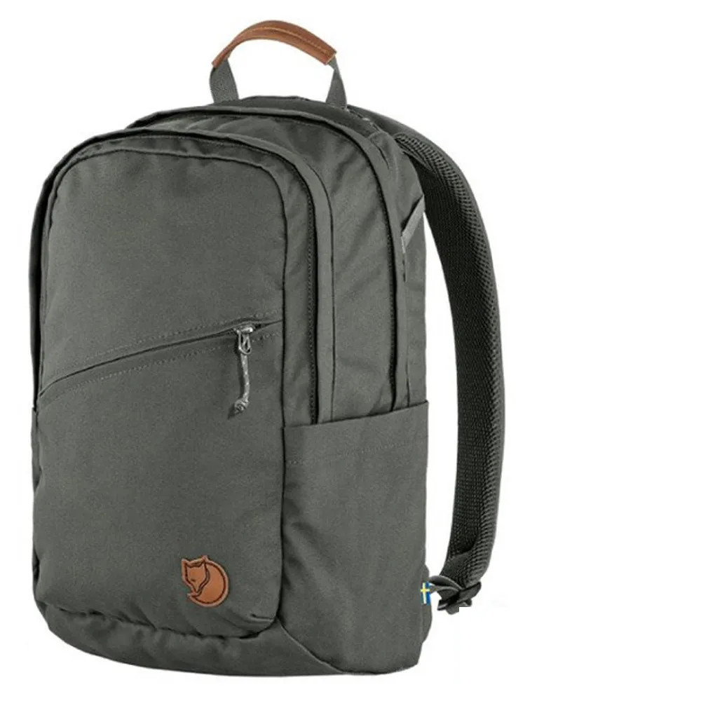 【Fjallraven】雙11 小狐狸 Raven 20L 多功能運動休閒後背包.電腦背包.書包.可收納15吋筆電/ 23344-050 玄 