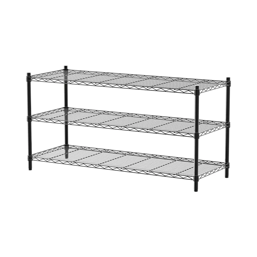 【dayneeds 日需百備】輕型 120x45x60公分烤漆三層架(鐵力士架/收納層架/展示架/層架/鐵架)