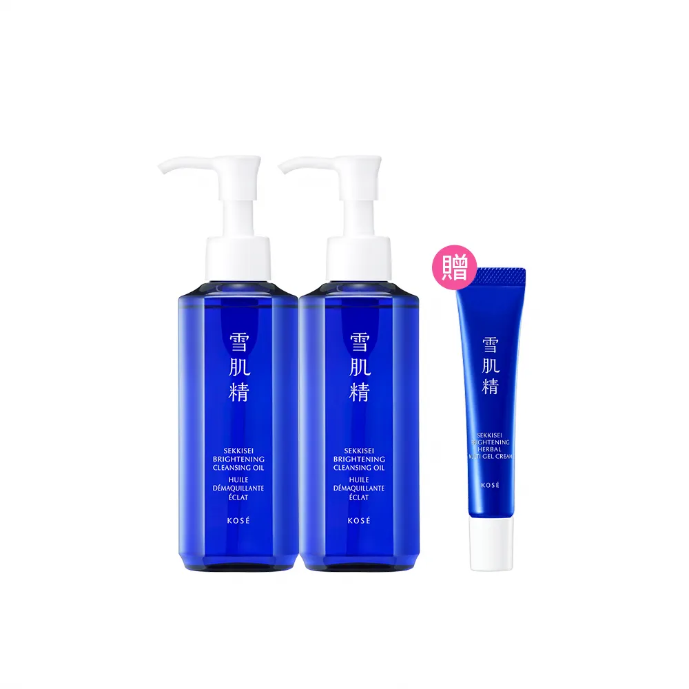 【KOSE 高絲】雪肌精 澄白薏透潔顏油150ml(二入組)