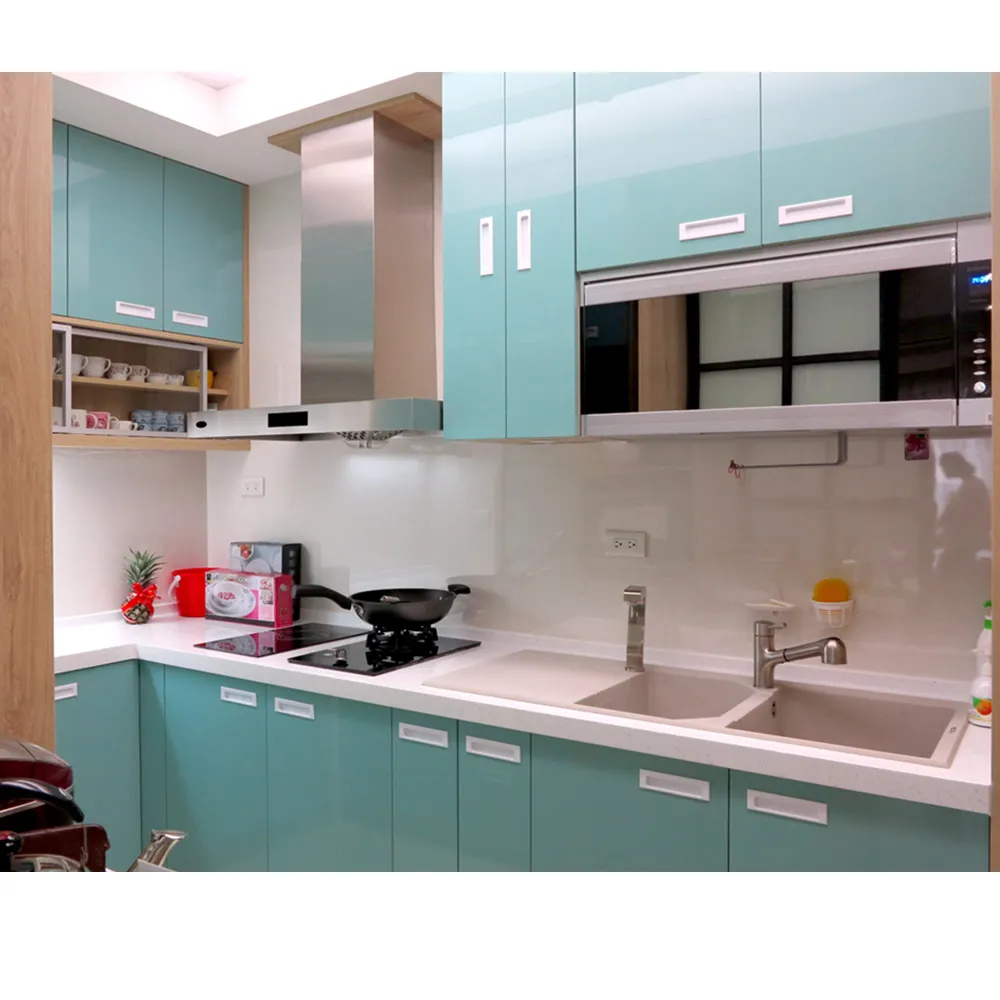 【MIDUOLI米多里】湖水綠多功能收納系統MIDUOLI-kitchen(米多里設計)
