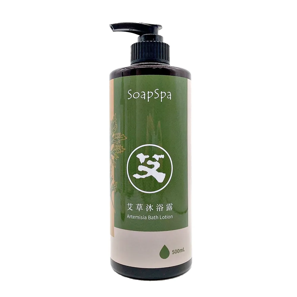 【SOAPSPA】艾草沐浴露500ml(超值4入組)