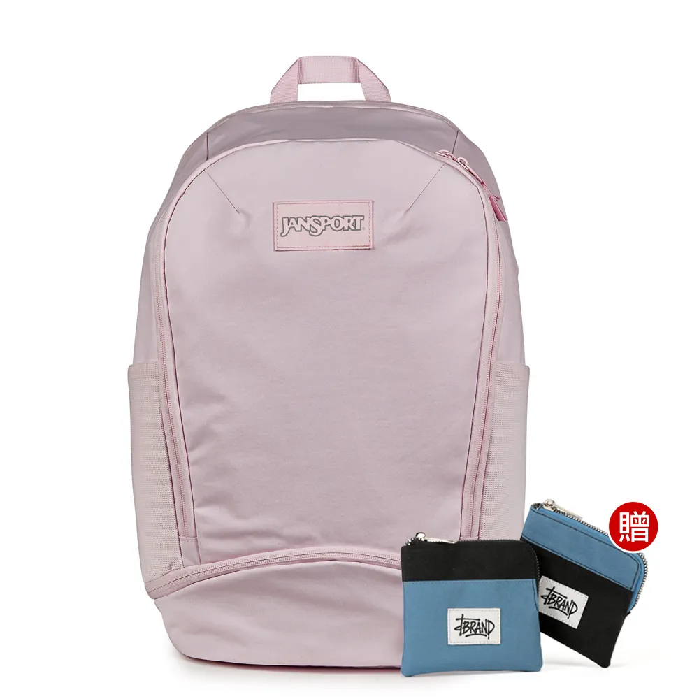 【JANSPORT】雙11 SERENITY PACK 都會系列後背包(冰晶粉)