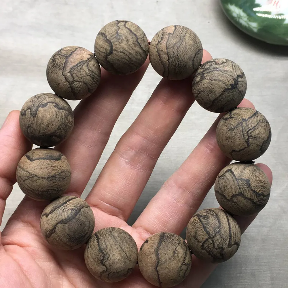 【桃花源創意工坊】白棋沉香手鍊2.0(手鍊)