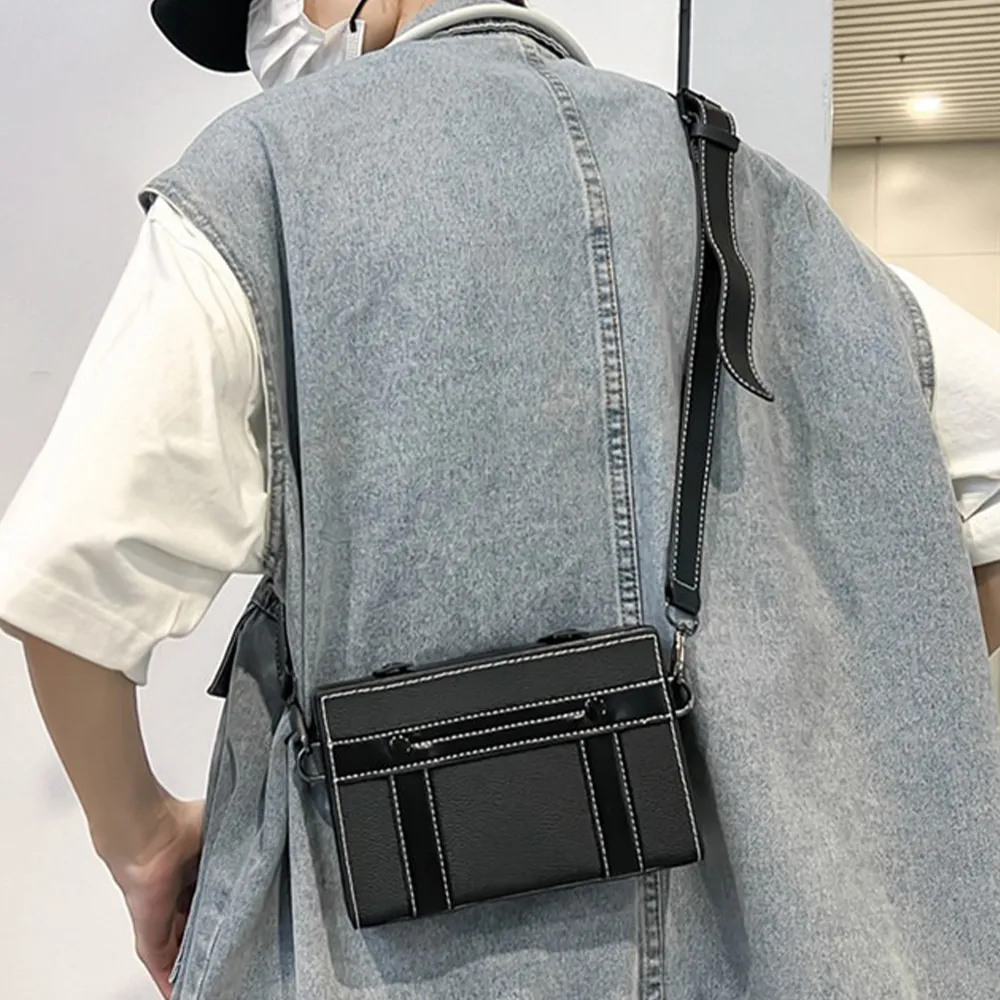 【LEEHER】雙11 女生/包包/斜背包/盒子包/箱包/個性包包/情侶包/男女斜背包/硬殼包/手機包/小包