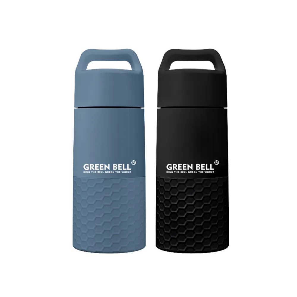 【GREEN BELL 綠貝】316不鏽鋼輕瓷保溫杯550ml(陶瓷內膽 好洗不留異味 輕巧 保溫 保冷 保冰 SGS)