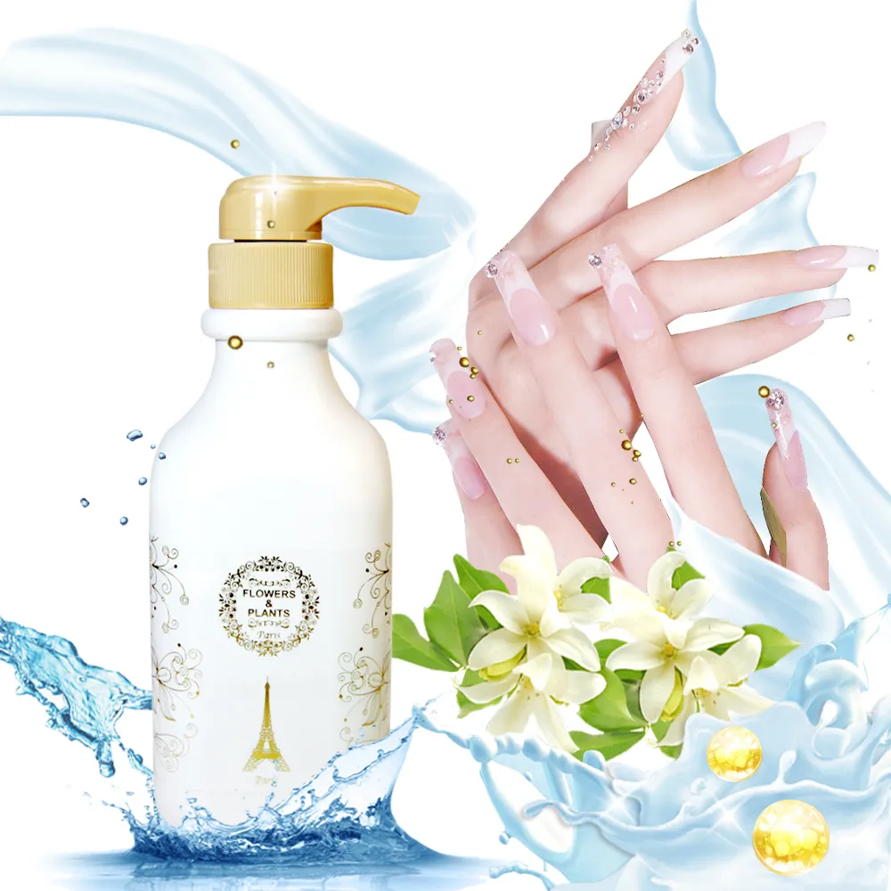 【愛戀花草】英國梨+小蒼蘭-酒精淨菌潔泡洗手乳3入組(500ML/入)