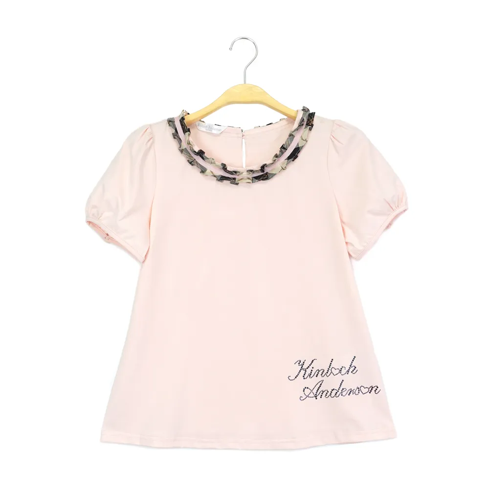 【Kinloch Anderson】英文燙鑽棉T 金安德森女裝(KA1153028)