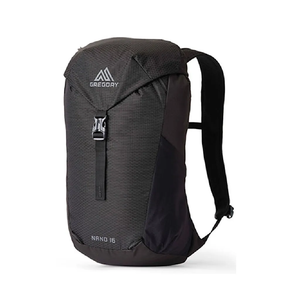 【Gregory】16L NANO多功能背包《光學黑》153056/登山包/後背包/電腦包/旅行
