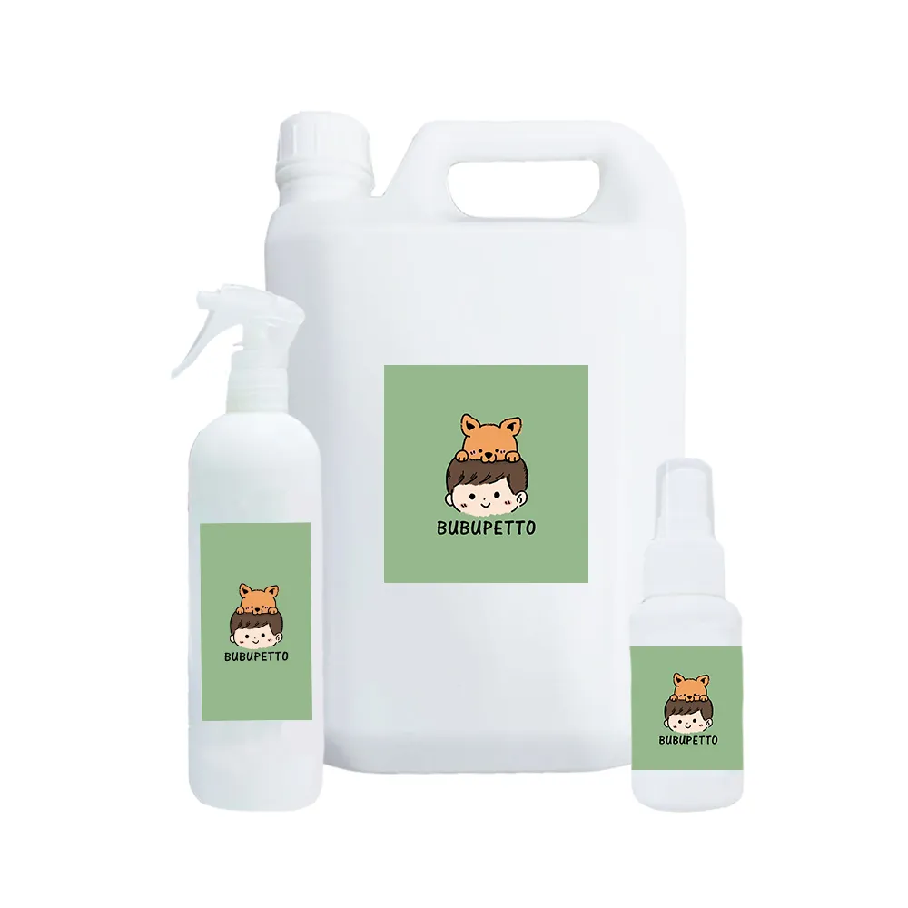 【BUBUPETTO】毛小孩次氯酸水補充瓶4000ml+家用瓶350ml+隨身瓶70ml(次氯酸水 衛生 居家 貓 狗 毛小孩)